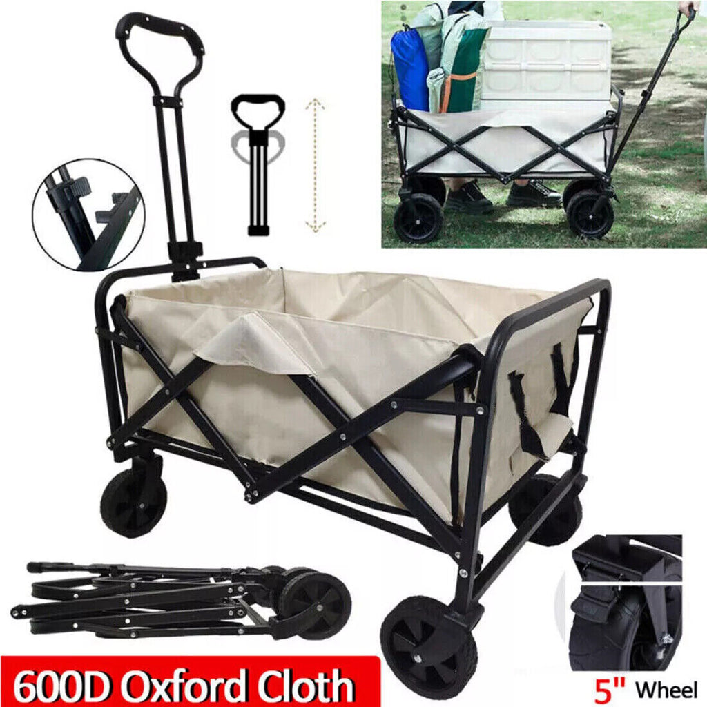 Large Foldable Camping Trolley
