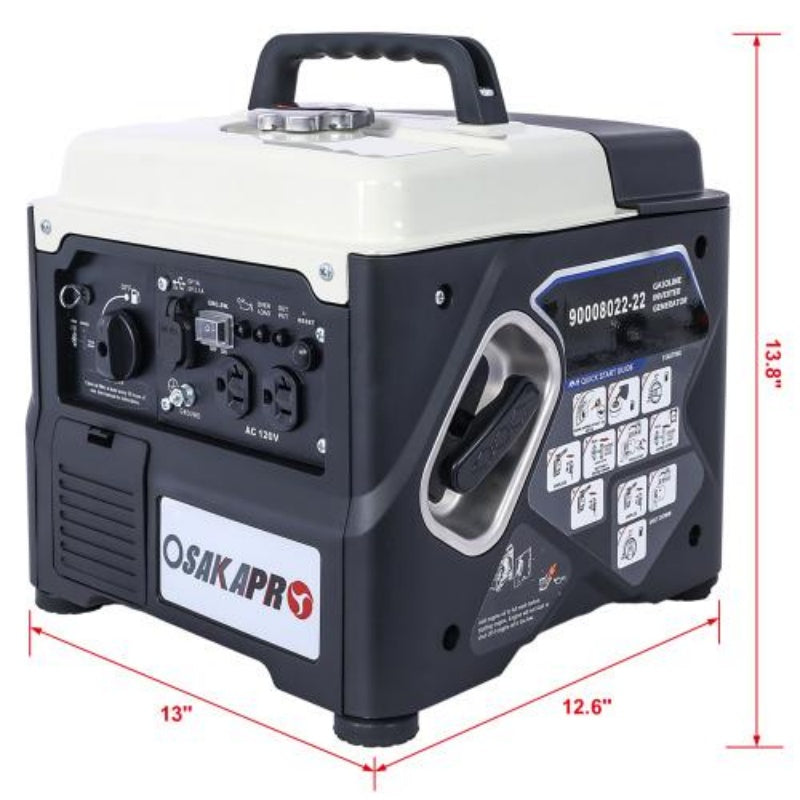 Portable 1200W Ultra-quiet Gas Engine Inverter Generator