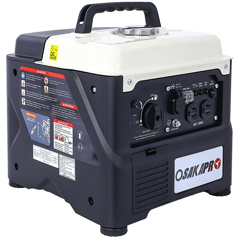 Portable 1200W Ultra-quiet Gas Engine Inverter Generator