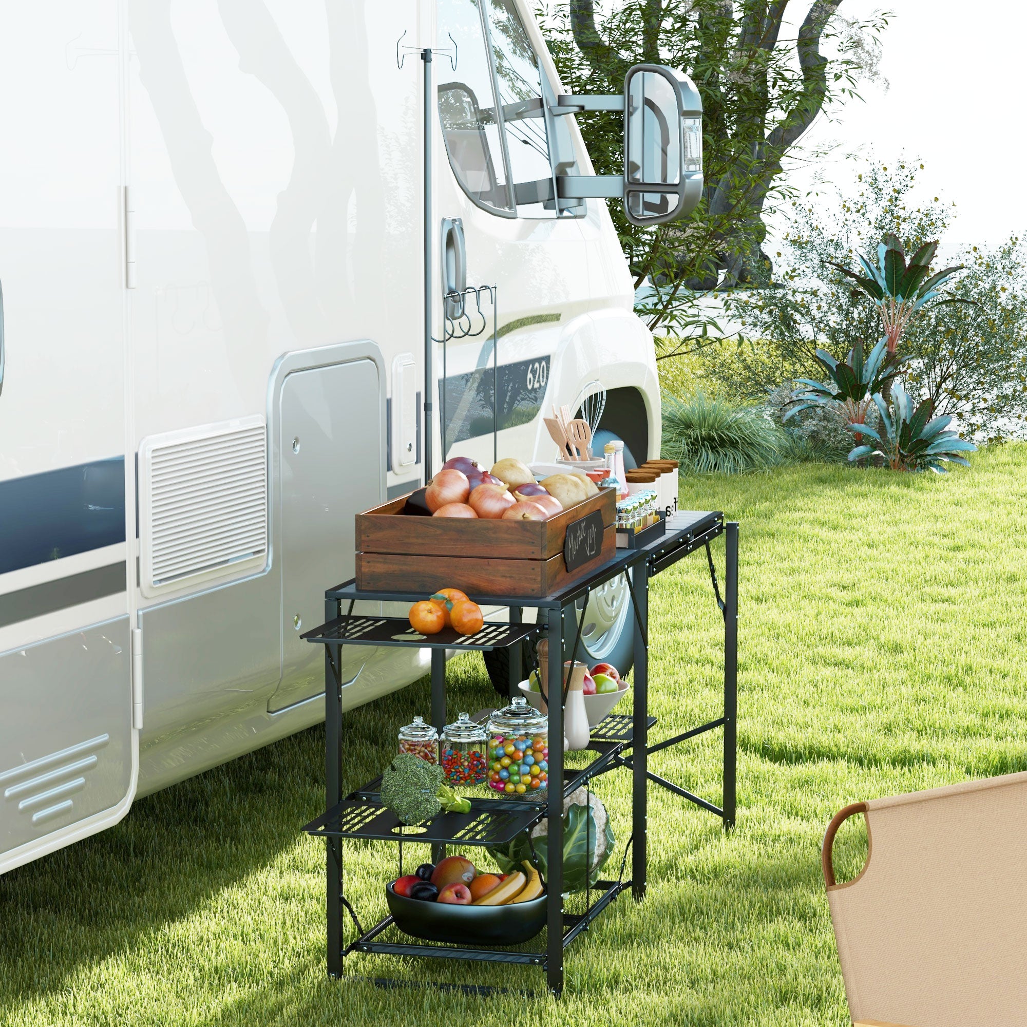 Folding Camp Kitchen