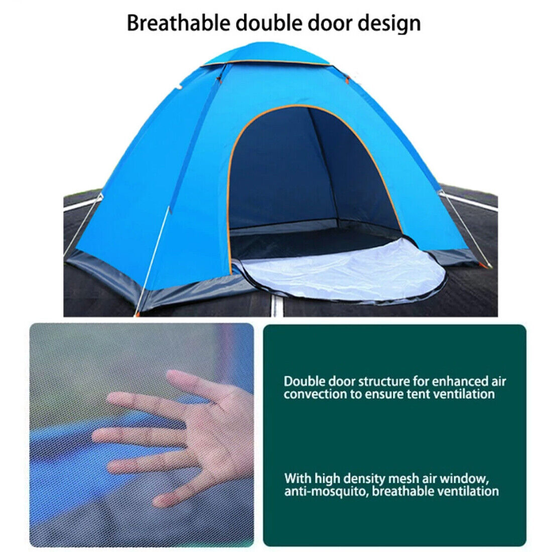 3-4 Person Waterproof Camping Tent