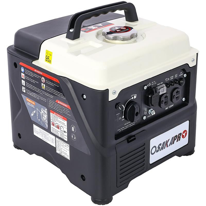 Portable 1200W Ultra-quiet Gas Engine Inverter Generator