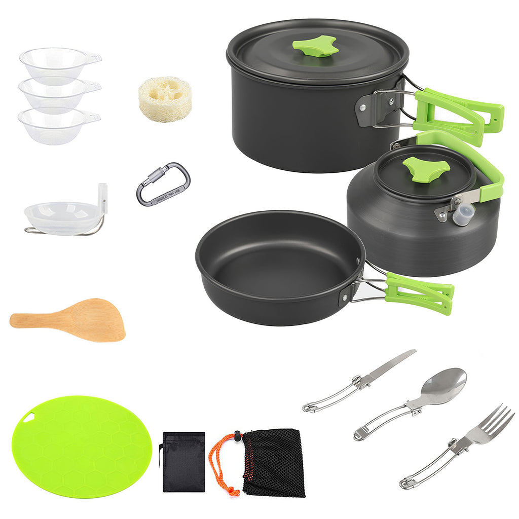 16Pcs Camping Cooking Kit