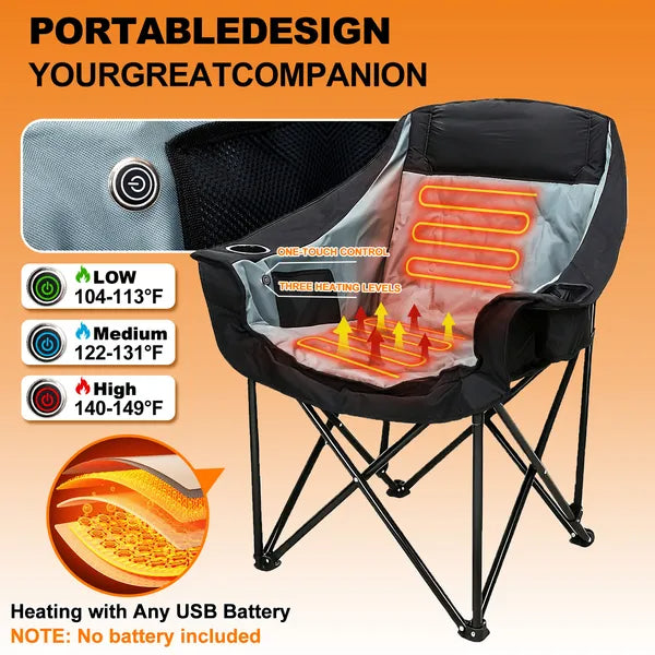 Oversized Heated Camping Chai