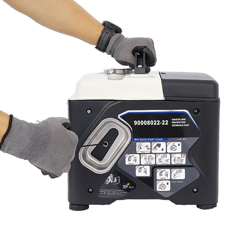 Portable 1200W Ultra-quiet Gas Engine Inverter Generator