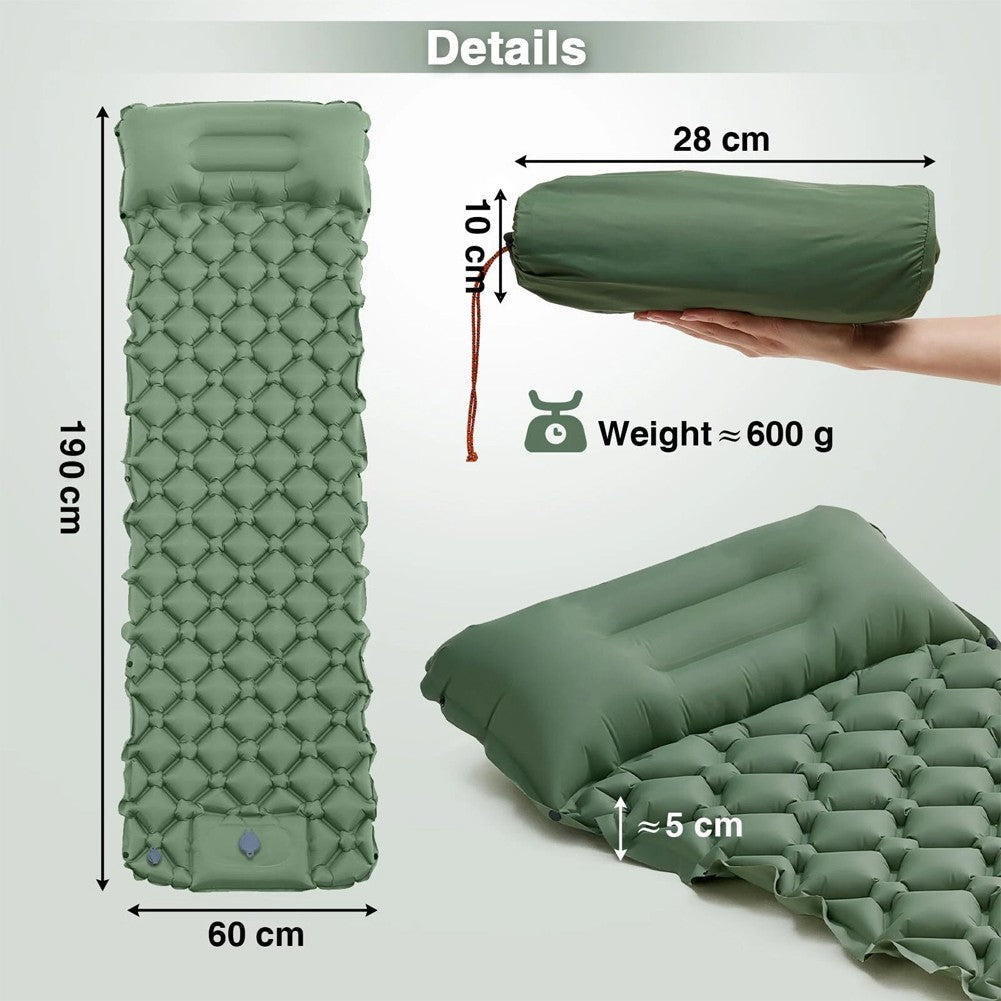 Self-Inflating Camping Bed