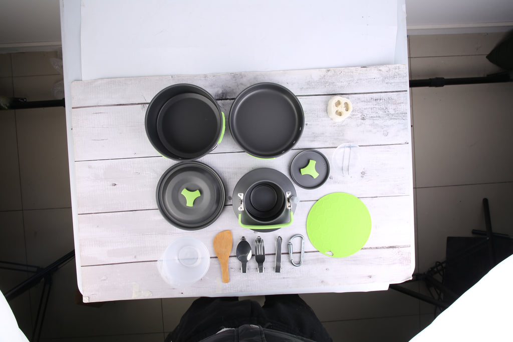 16Pcs Camping Cooking Kit