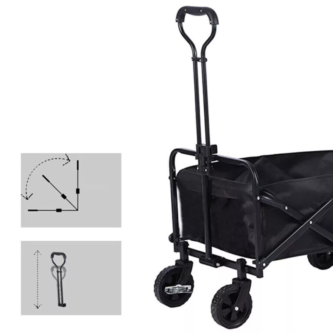 Large Foldable Camping Trolley