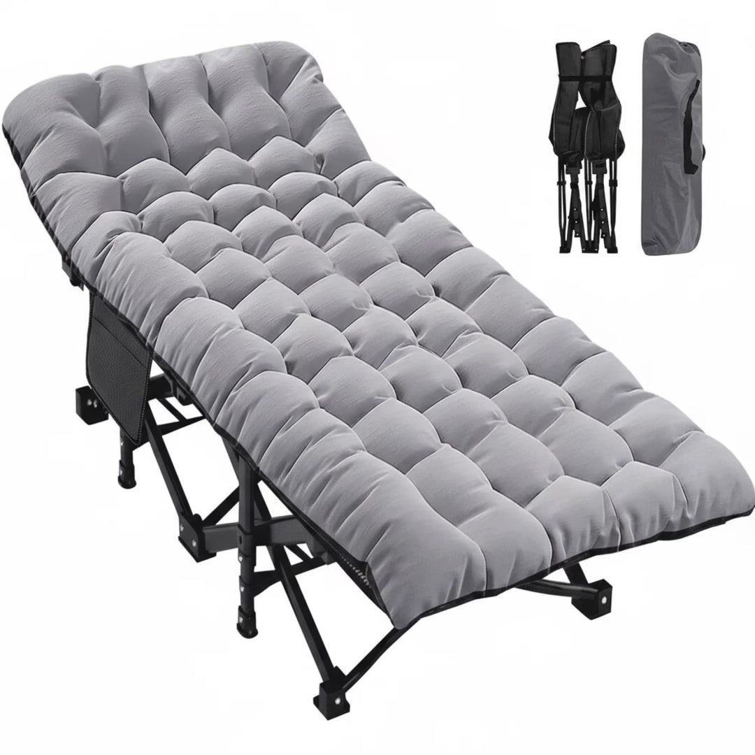 Foldable Camping Bed With Mattress