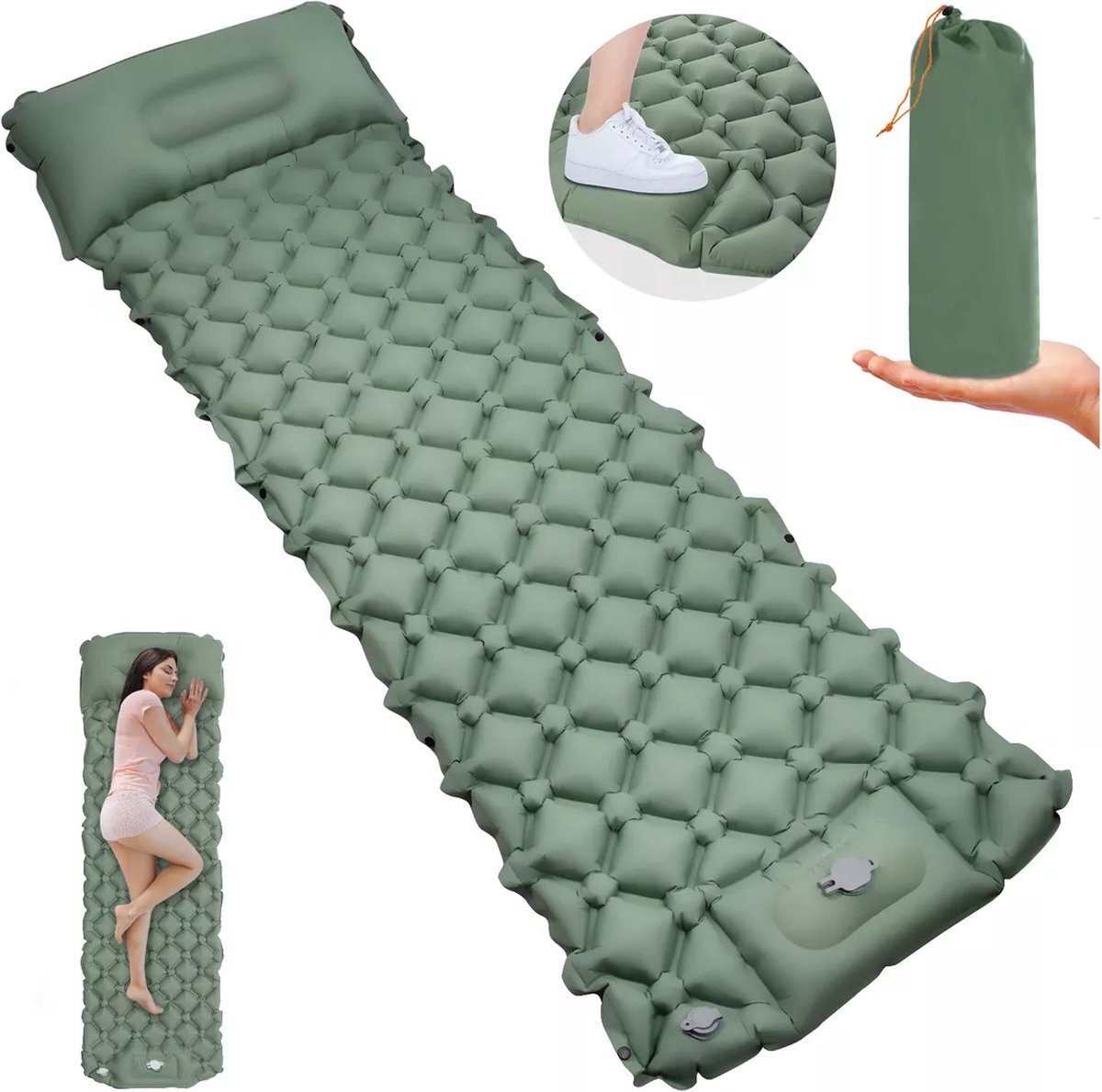 Self-Inflating Camping Bed