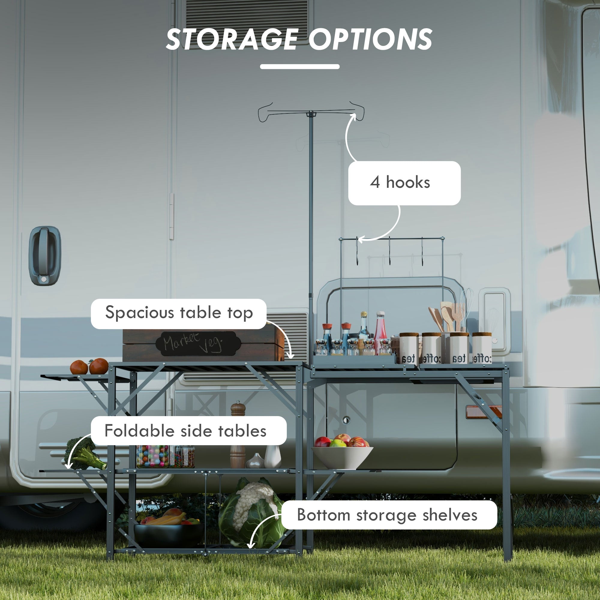 Folding Camp Kitchen