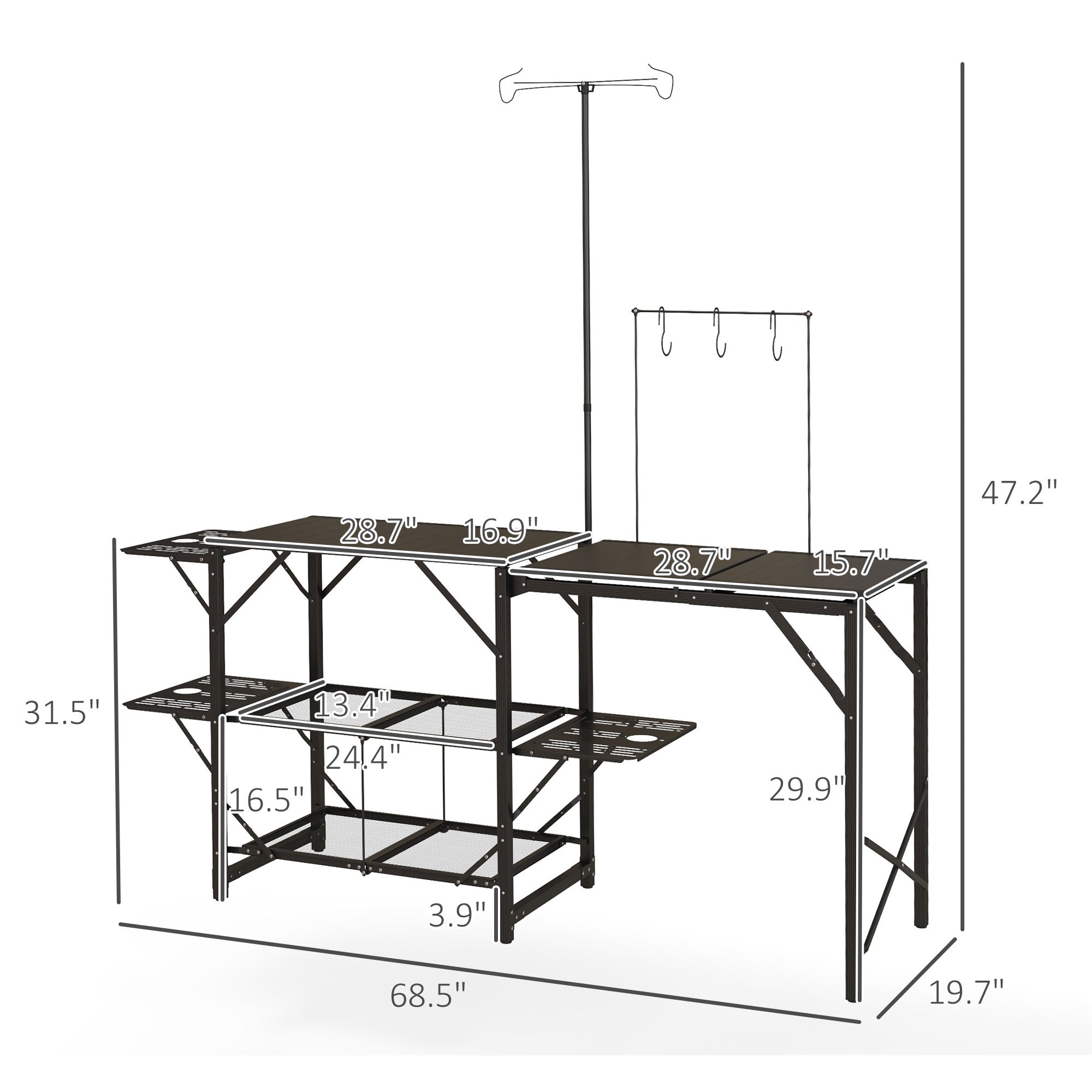 Folding Camp Kitchen