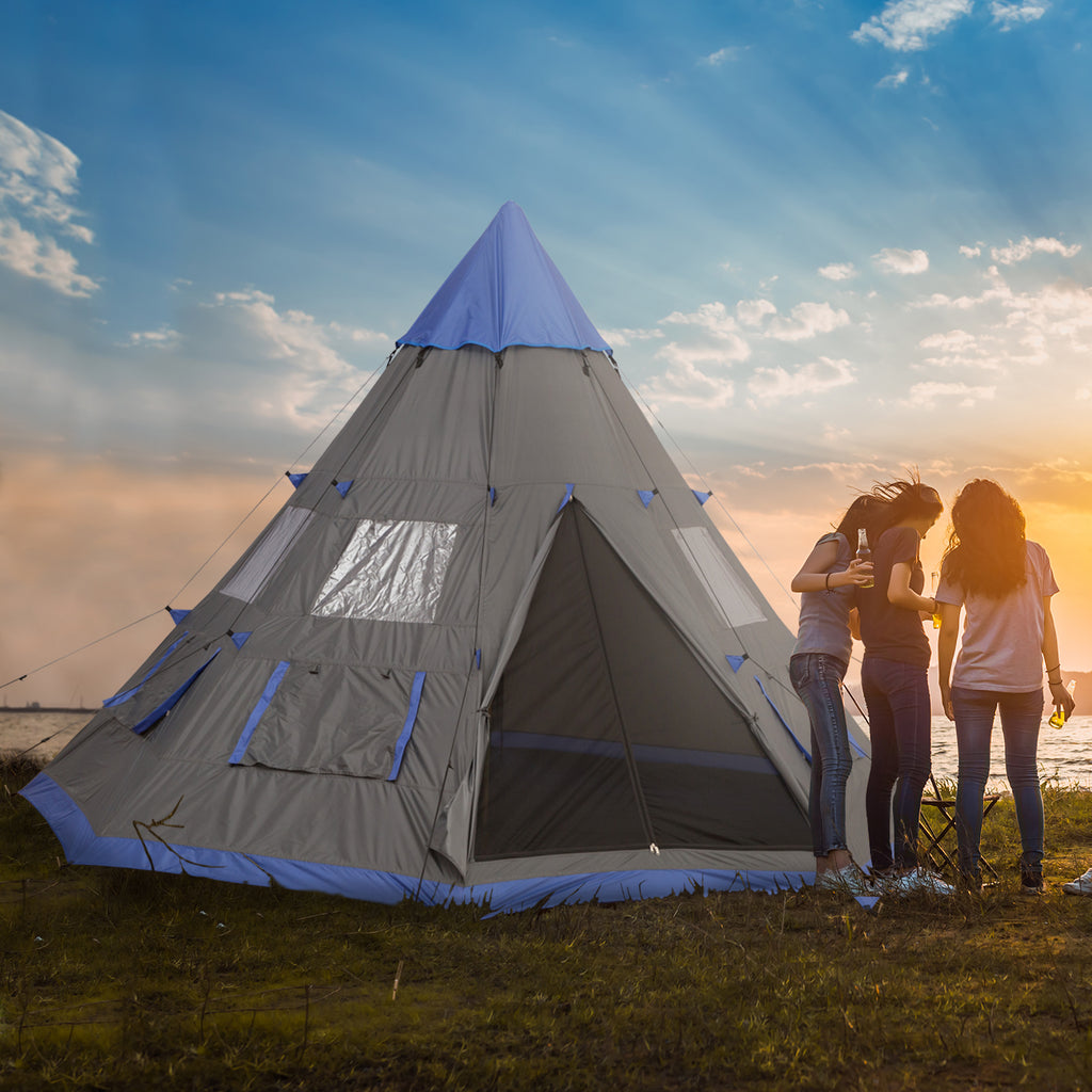 12Ft Camping Tent 6-7 Person