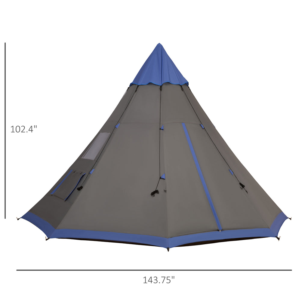 12Ft Camping Tent 6-7 Person