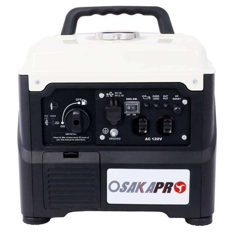 Portable 1200W Ultra-quiet Gas Engine Inverter Generator